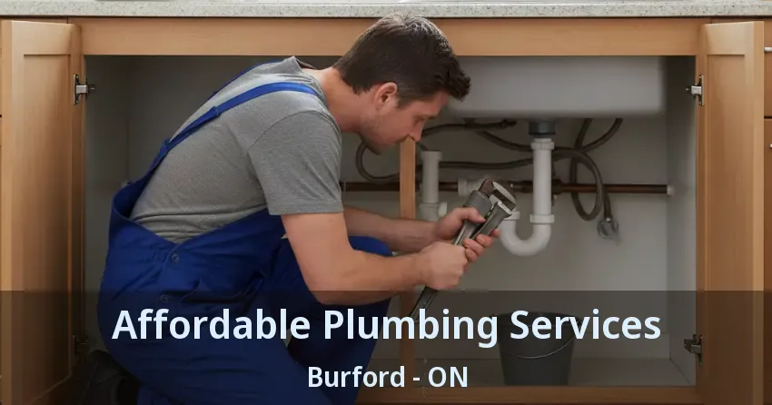 Affordable Plumbing Services Burford - ON