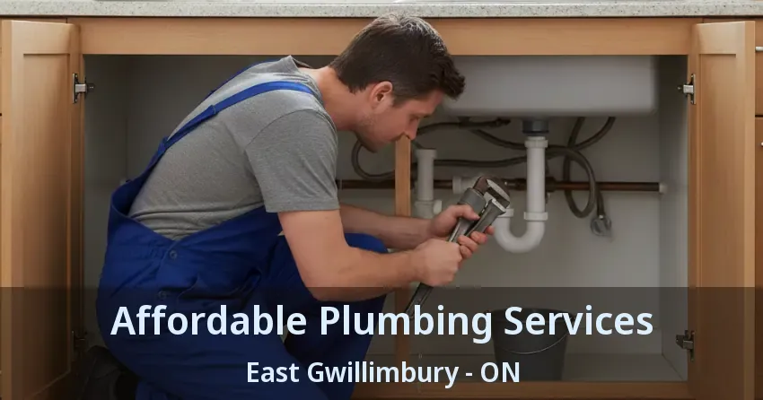Affordable Plumbing Services East Gwillimbury - ON