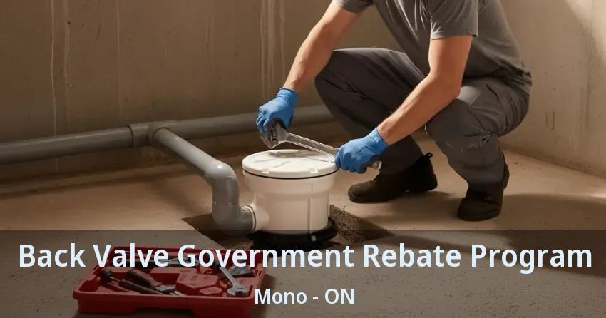 Back Valve Government Rebate Program Mono - ON
