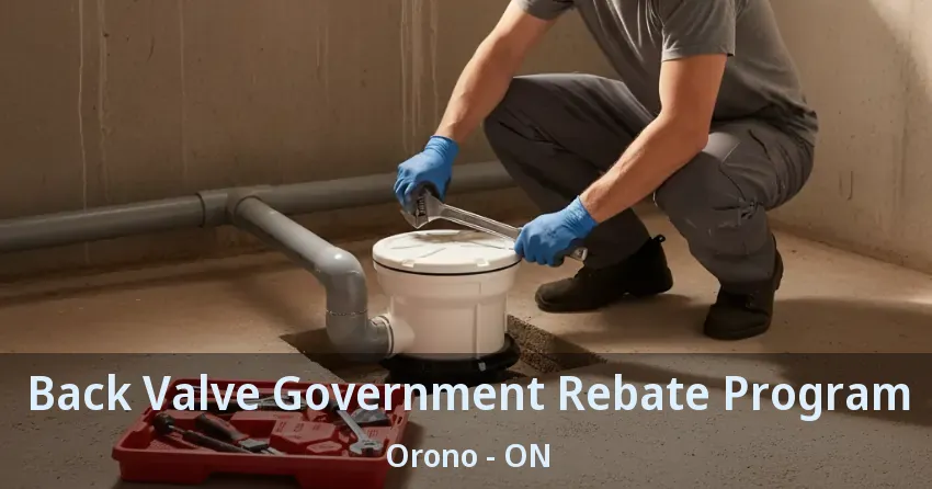 Back Valve Government Rebate Program Orono - ON