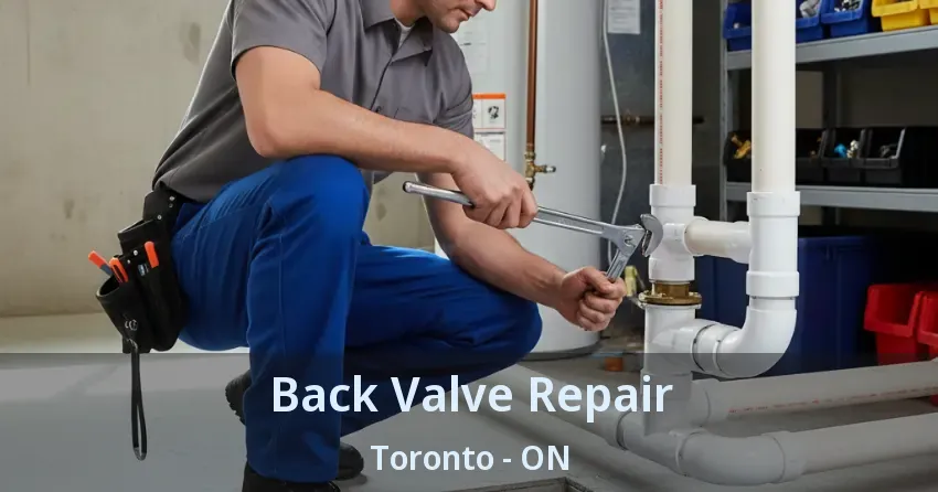 Back Valve Repair Toronto - ON
