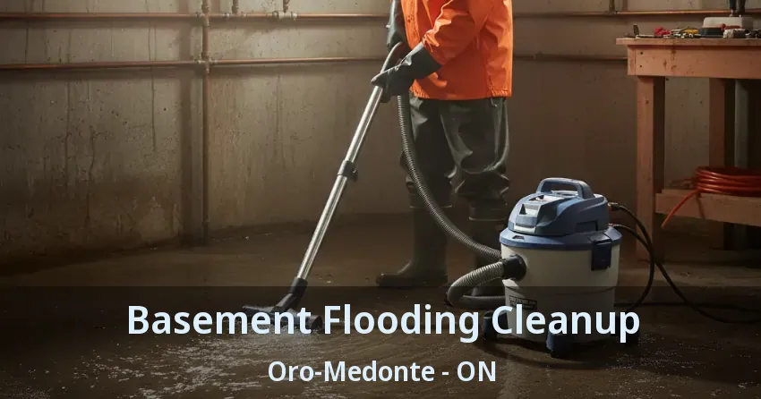 Basement Flooding Cleanup Oro-Medonte - ON