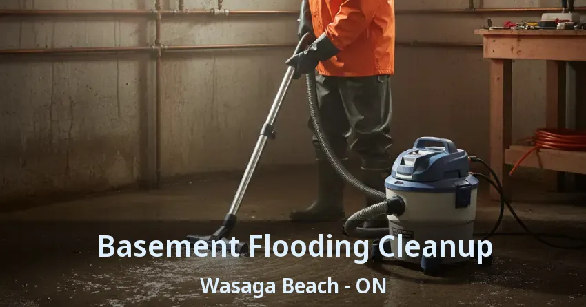 Basement Flooding Cleanup Wasaga Beach - ON