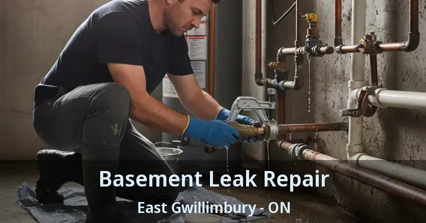 Basement Leak Repair East Gwillimbury - ON