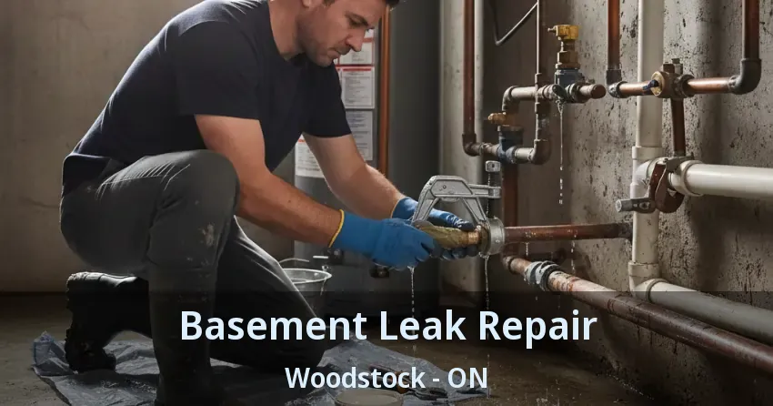 Basement Leak Repair Woodstock - ON