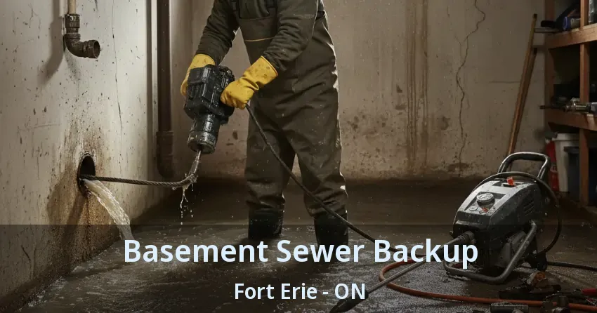 Basement Sewer Backup Fort Erie - ON