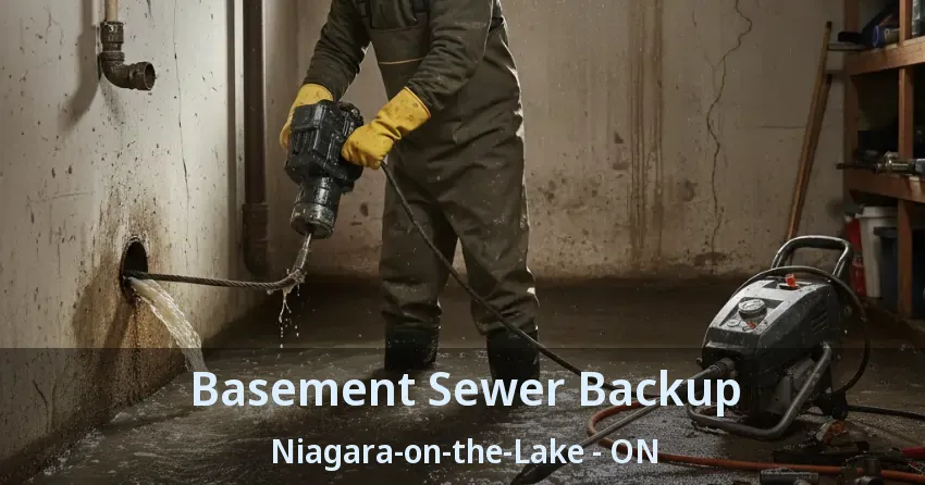 Basement Sewer Backup Niagara-on-the-Lake - ON