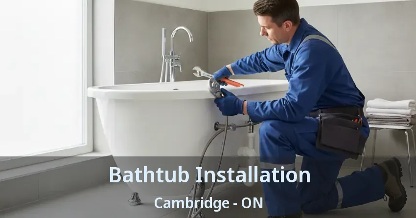 Bathtub Installation Cambridge - ON