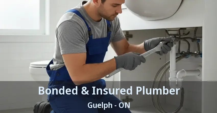 Bonded & Insured Plumber Guelph - ON