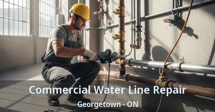 Commercial Water Line Repair Georgetown - ON
