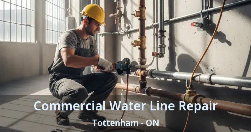 Commercial Water Line Repair Tottenham - ON