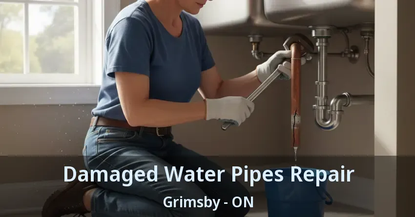 Damaged Water Pipes Repair Grimsby - ON