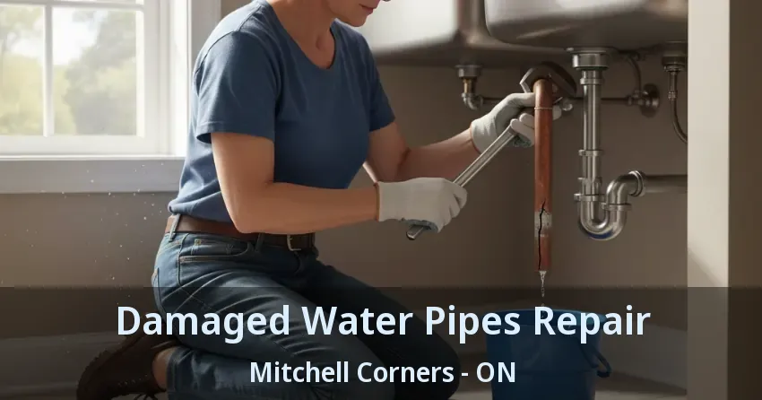 Damaged Water Pipes Repair Mitchell Corners - ON