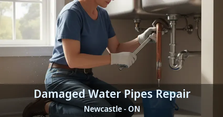 Damaged Water Pipes Repair Newcastle - ON