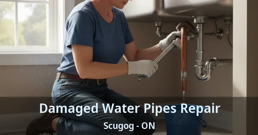 Damaged Water Pipes Repair Scugog - ON