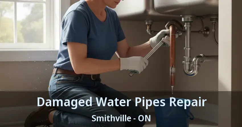 Damaged Water Pipes Repair Smithville - ON