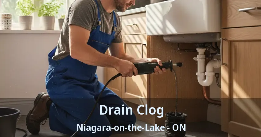 Drain Clog Niagara-on-the-Lake - ON