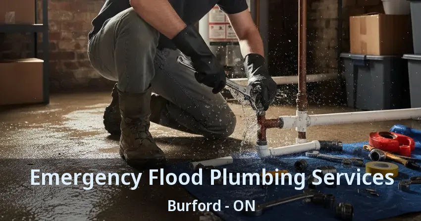Emergency Flood Plumbing Services Burford - ON