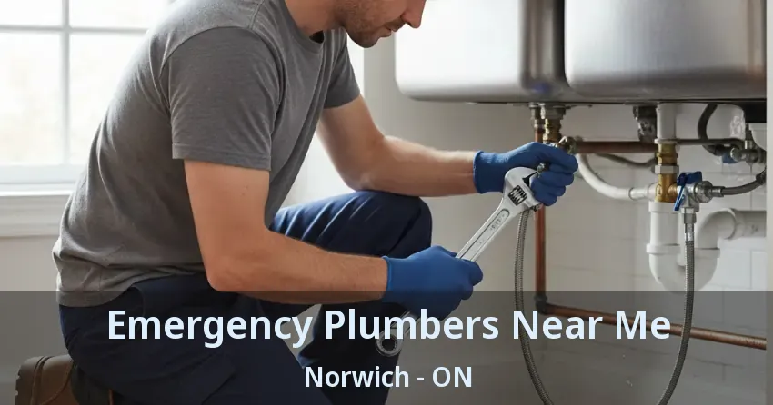 Emergency Plumbers Near Me Norwich - ON