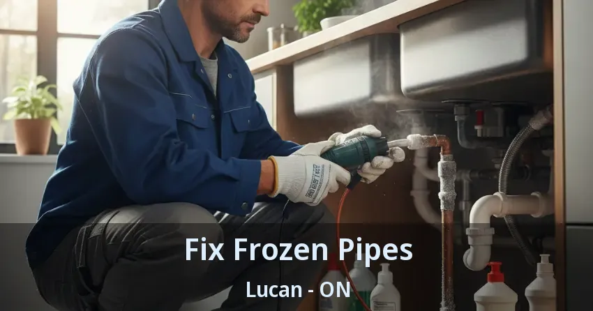 Fix Frozen Pipes Lucan - ON