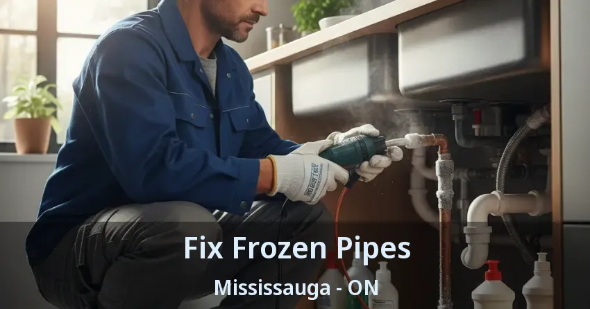 Fix Frozen Pipes Mississauga - ON