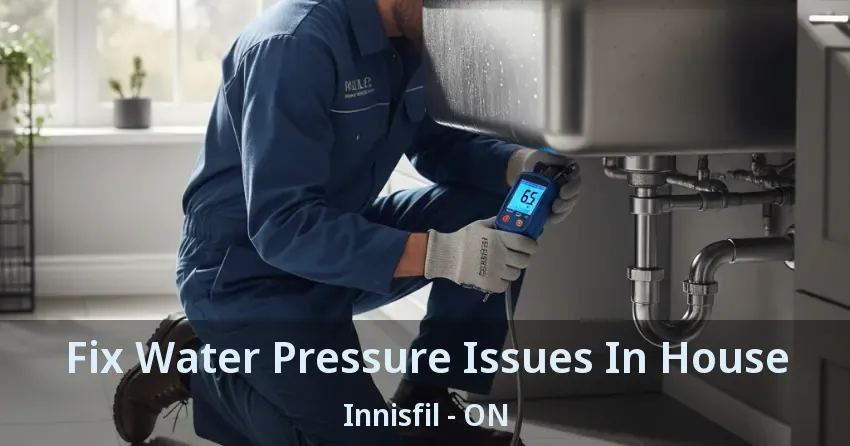 Fix Water Pressure Issues In House Innisfil - ON