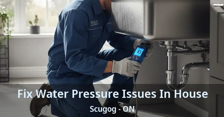 Fix Water Pressure Issues In House Scugog - ON