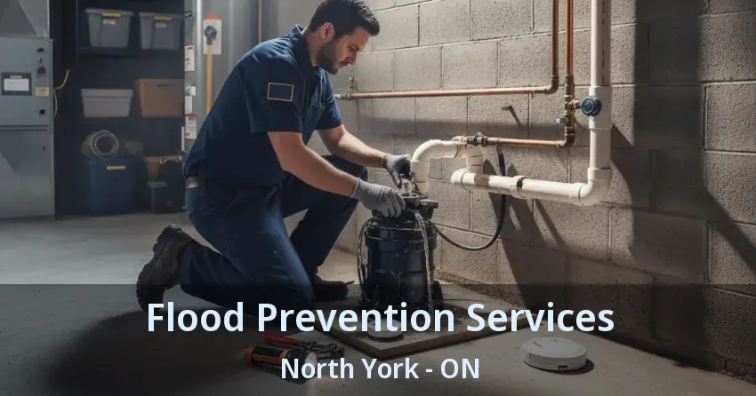 Flood Prevention Services North York - ON