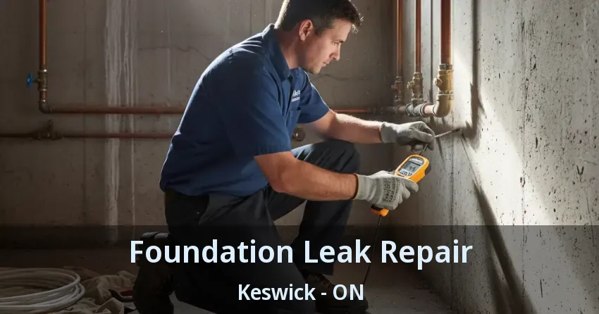 Foundation Leak Repair Keswick - ON