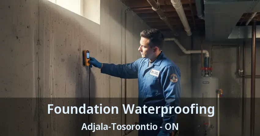 Foundation Waterproofing Adjala-Tosorontio - ON