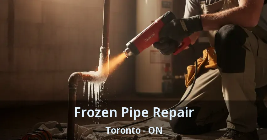 Frozen Pipe Repair Toronto - ON