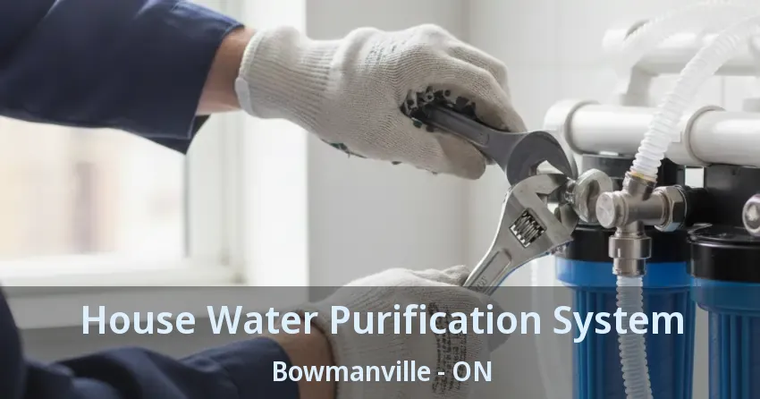 House Water Purification System Bowmanville - ON