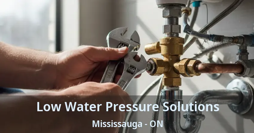 Low Water Pressure Solutions Mississauga - ON