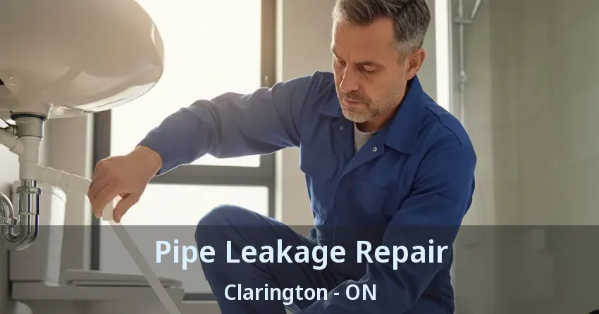 Pipe Leakage Repair Clarington - ON