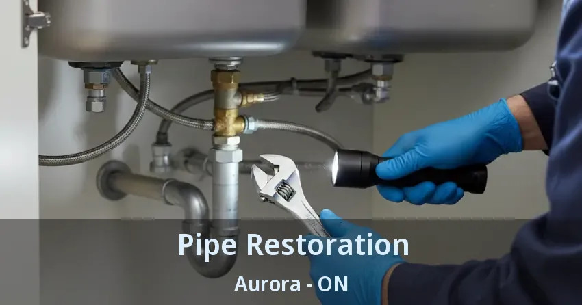 Pipe Restoration Aurora - ON