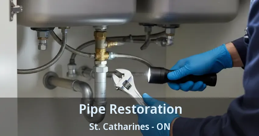 Pipe Restoration St. Catharines - ON