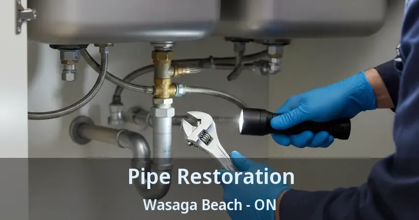 Pipe Restoration Wasaga Beach - ON