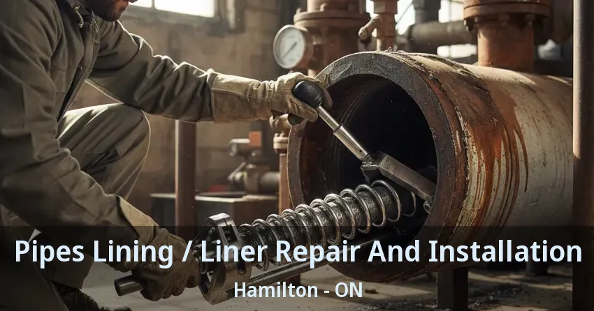 Pipes Lining / Liner Repair And Installation Hamilton - ON