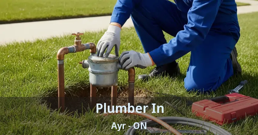 Plumber In Ayr - ON