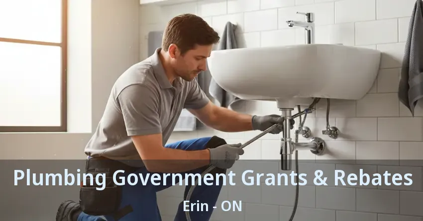 Plumbing Government Grants & Rebates Erin - ON