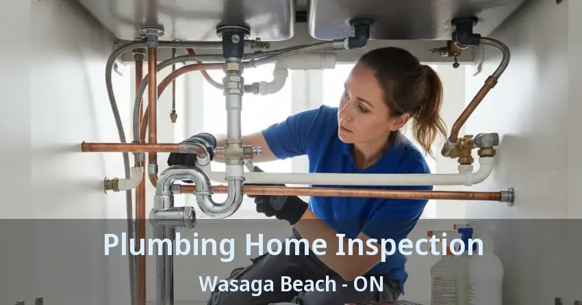 Plumbing Home Inspection Wasaga Beach - ON