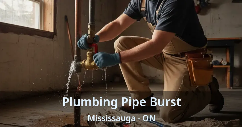 Plumbing Pipe Burst Mississauga - ON