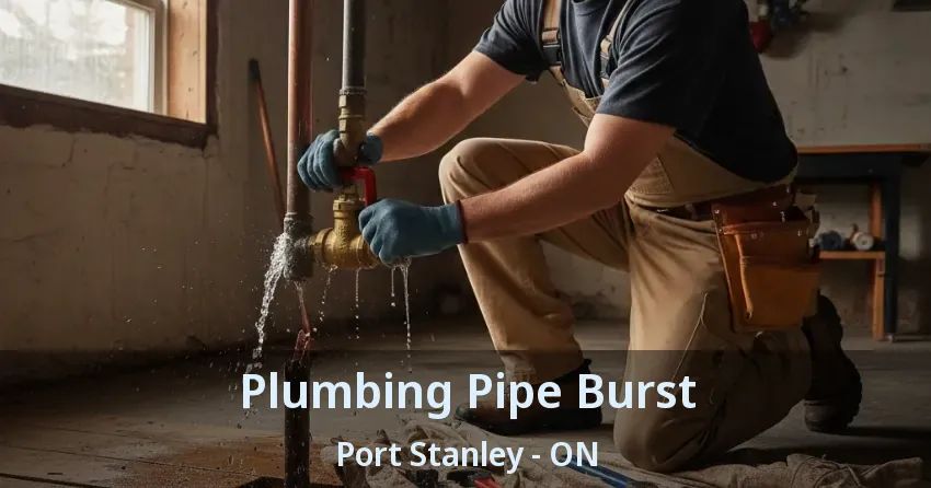 Plumbing Pipe Burst Port Stanley - ON