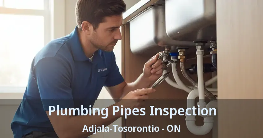 Plumbing Pipes Inspection Adjala-Tosorontio - ON