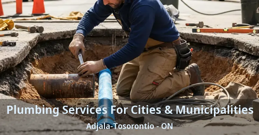Plumbing Services For Cities & Municipalities Adjala-Tosorontio - ON