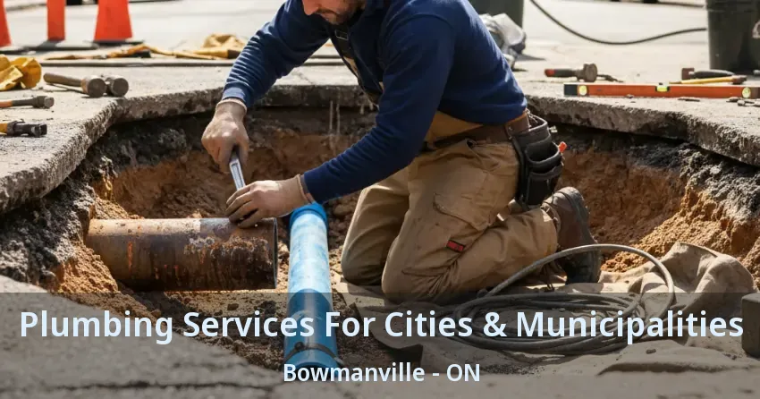 Plumbing Services For Cities & Municipalities Bowmanville - ON