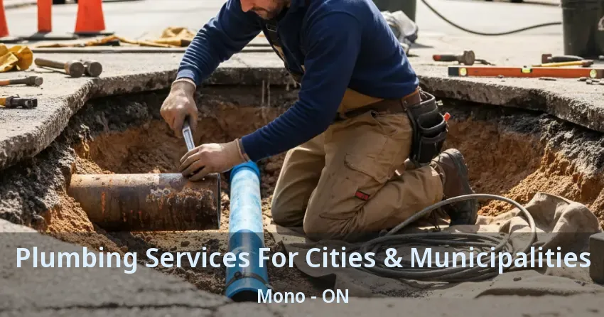 Plumbing Services For Cities & Municipalities Mono - ON