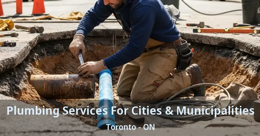 Plumbing Services For Cities & Municipalities Toronto - ON