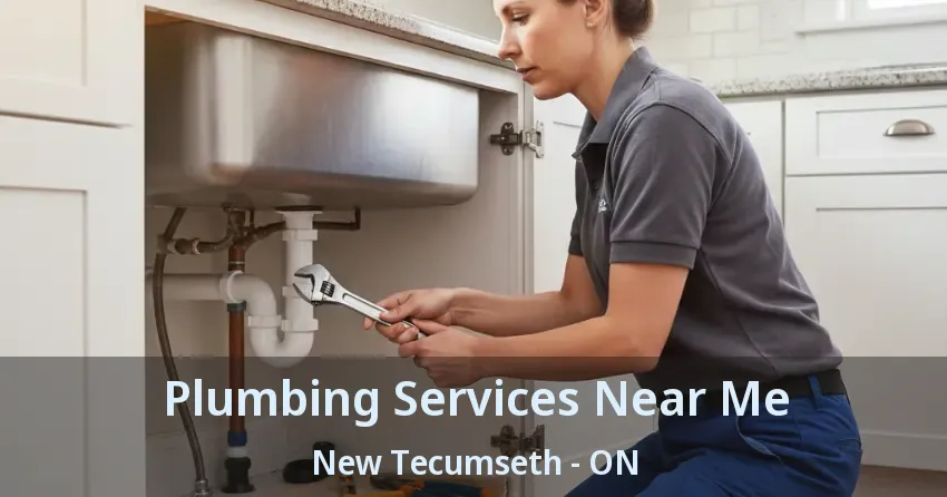 Plumbing Services Near Me New Tecumseth - ON
