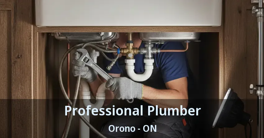 Professional Plumber Orono - ON